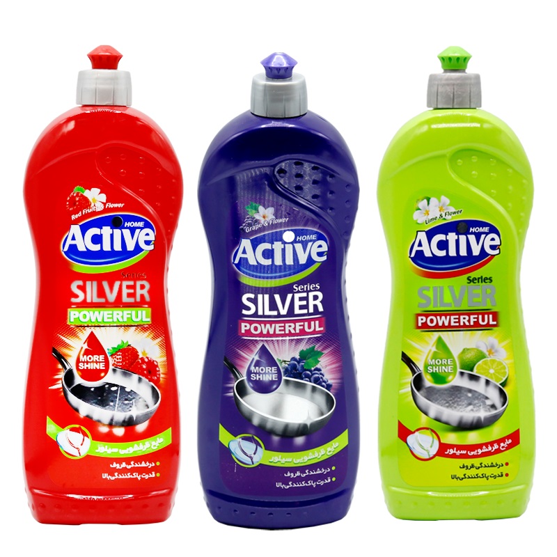 تصویر 4 از مایع ظرفشویی اکتیو 4 لیتری با رایحه های مختلف